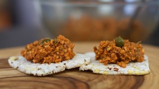 Vegan Steak Tartare Recipe  No meat No fat Amazing [upl. by Meela66]