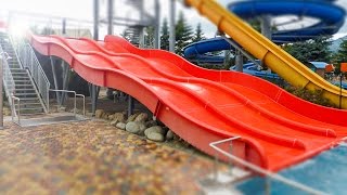 Gino Paradise  Family Slide  Multislide Onride POV [upl. by Cirdor348]