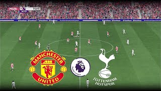 MANCHESTER UNITED v TOTTENHAM HOTSPUR  PREMIER LEAGUE 202324 [upl. by Palmira]