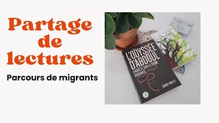 Partage de lectures  Parcours de migrants [upl. by Dinse132]