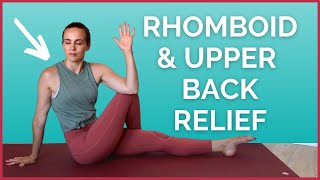 Yoga for Upper Back amp Rhomboid PAIN ✨ 10 min Fix and Relief [upl. by Hakim468]