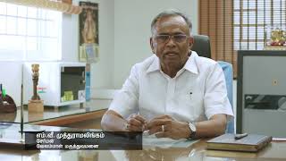 Velammal Hospital Chairman speech [upl. by Wasserman]