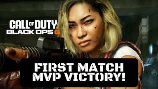 Call of Duty Black Ops 6  First Match MVP Victory [upl. by Namyaw]