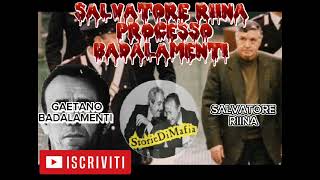 Salvatore Riina  processo Badalamenti 1993 [upl. by Perice367]