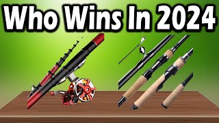 TOP 5 Best Fishing Rods In 2024 [upl. by Ferneau]