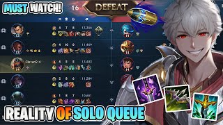 Zed Wild Rift  The Truth About Solo Queue—You Wont Believe the Last Game [upl. by Drescher]