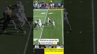 BONE CRUSHING HITBY MIZZOU🐯🔥 youtubeshorts collegefootball footballshorts football [upl. by Yelyah]