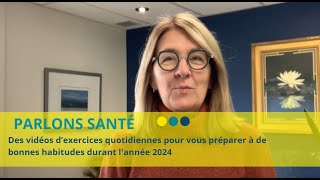 Des vidéos d’exercices quotidiennes pour vous préparer à de bonnes habitudes durant lannée 2024 [upl. by Enimrej233]