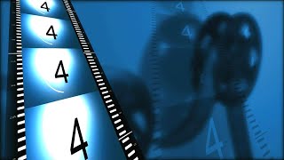 Movie CountDown Background Loop  Motion Graphics Animated Background Copyright Free [upl. by Ahsiyt385]