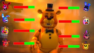 SFM FNaF Hoaxes vs FNAF AR WITH Healthbars [upl. by Akiria]