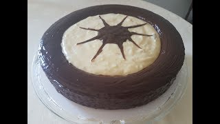 Cake au moule magique كيك بالفلان والكرميل سهل ورائع لفطورالعيد [upl. by Nibram925]