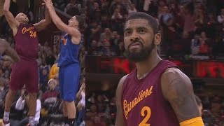 Kyrie Irving Game Winner vs Warriors Christmas Richard Jefferson Dunks on Klay Thompson [upl. by Thorpe903]