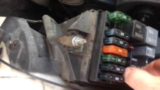 97 Grand Prix GTP starts up then dies How to check fuel pump resistor [upl. by Kooima]