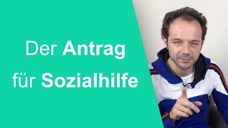 Jeder kann Sozialhilfe beantragen Versuch es einfach Der Antrag wird bearbeitet und beschieden [upl. by Annabella16]