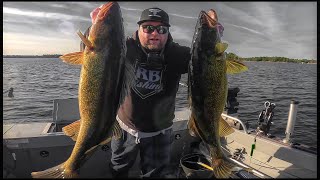 SNIPER FISHING WALLEYE with EPIC NEW BAIT [upl. by Avruch]