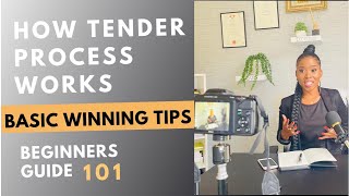 How tender process works in South Africa  Basics for Entrepreneurs [upl. by Einnahpets]