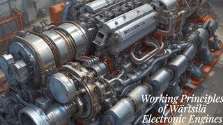 Exploring the Operating Principles of Wärtsilä Electronic Engines  Marine Engineering Insights [upl. by Aynotak]