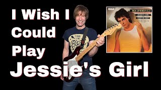 Jessies Girl Guitar Solo Lesson  Rick Springfield  Neil Giraldo [upl. by Perretta]