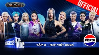 Rap Việt 2024 Tập 8 Team Suboi quotnghênh chiếnquot cùng loạt nhân tố tiềm năng tại bữa đại tiệc nhạc rap [upl. by Evreh]