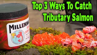 BEST 3 Tactics For Catching SALMON In Smaller Creeks amp RIVERS Tributary Salmon Fishing HOW TO [upl. by Lodovico]