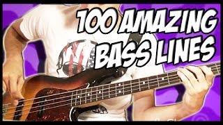 100 Amazing Bass Lines [upl. by Marlyn348]