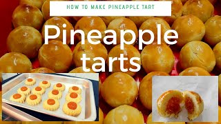 Singapores best Pineapple Tarts recipe It melted in your mouth jackies life [upl. by Layton915]