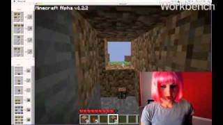 The Misadventures of MinecraftChick  Learning Minecraft Workbenches and Shelters  MinecraftChick [upl. by Dolorita838]