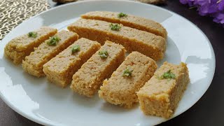 Milk Cake In Just 15 Minutes  Kalakand Recipe  Easy Sweet Recipe  Milk Dessert  Sweet Recipe [upl. by Yehsa]