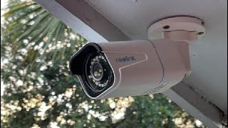 REOLINK RLK8 800B4 4K Security Camera System H 265 4pcs 4K PoE Security Cameras Review [upl. by Rafter]