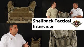 Airsoft GI Shellback Tactical Interview with Michael Wratten  Banshee and Phalanx review [upl. by Purdum329]