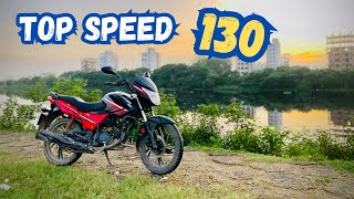 কিভাবে 125cc Hero Ignitor বাইকে 130 উঠবে   Rakibuzzaman Ashik [upl. by Broadbent982]