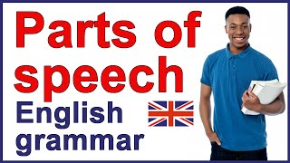 Parts of speech with examples  English grammar [upl. by Nevai]