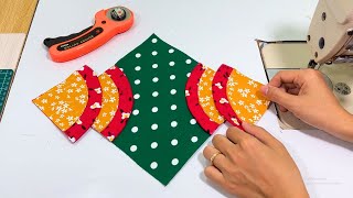 2 Ideas To Turn Leftover Fabric Into Useful Items for The Kitchen [upl. by Aiekahs]