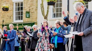 Palm Sunday Sung Eucharist with Procession and the blessing of palms [upl. by Humfried]