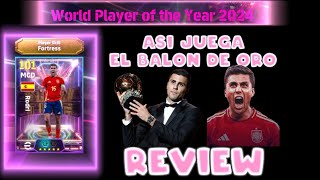 Así juega Rodri showtime en efootball ¿Balón de oro [upl. by Nosro]