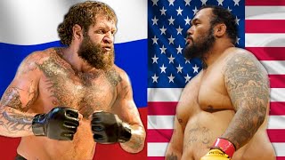 Alexander Emelianenko knocked out the HUGE AMERICAN FIGHTER Great heavyweight bout [upl. by Vasquez880]