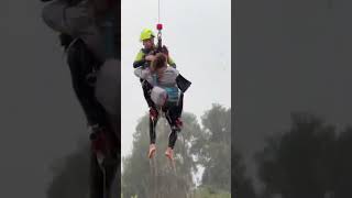 DANA EN VALENCIA  El rescate de una MUJER y sus MASCOTAS de su casa inundada por la tormenta [upl. by Beitch]