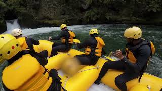 River rafting Rotorua NewZealand [upl. by Ardnnaed]