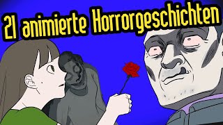 21animierte Horrorgeschichten Compilation Januar 2021 [upl. by Orlene]