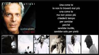 CLAUDIO BAGLIONI  Lultima occasione [upl. by Coppinger]