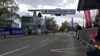 Le Tour du Finistère 2014 arrivée [upl. by Ainolloppa]