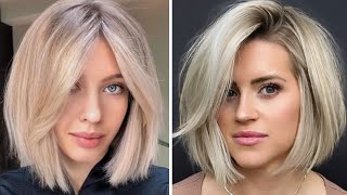 Hairstyles To Help You Look Younger And More Fashionable  Trendy Short Bob Haircuts Women in 2023 [upl. by Edge291]