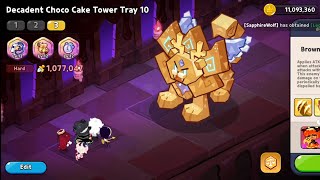 Decadent choco cake tower tray 10 f2p guide no storm bringer Cookie Run Kingdom [upl. by Marba]