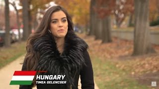 HUNGARY Timea Gelencser  Contestant Profile Miss World 2016 [upl. by Rodl]