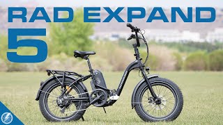 RadExpand 5 Review  Electric Folding Bike [upl. by Airetas]