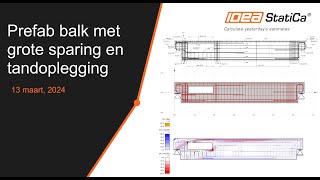 Prefab ligger met grote sparing en tandoplegging [upl. by Marra]