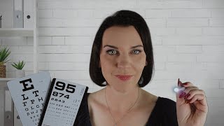 ASMR Eye Exam the ultimate eye exams and tests medical roleplay [upl. by Belamy]