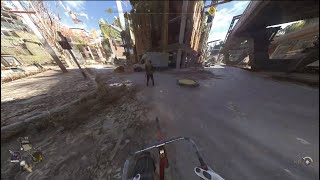 Dying Light 2 Bicycle  Speed of Light Attempt [upl. by Llehsram]