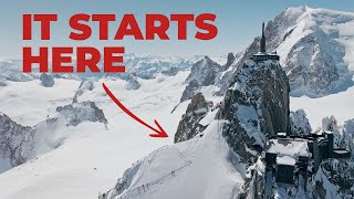 Skiing The World’s LONGEST Off Piste Run  VALLÉE BLANCHE [upl. by Ahcropal122]