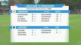 Lindisfarne v Kingborough  Mens 1st Grade [upl. by Notlok]